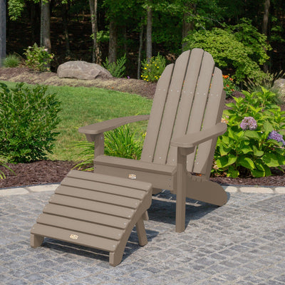 Essential Adirondack Chair with Essential Folding Ottoman Adirondack Chairs ELK OUTDOORS® 