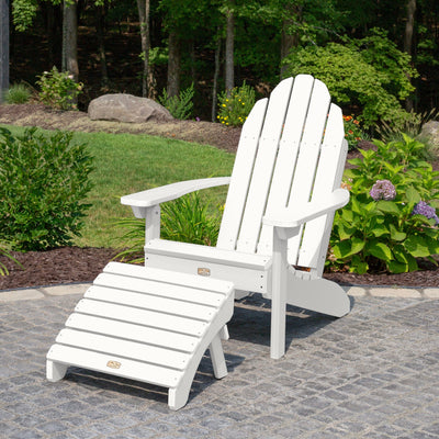 Essential Adirondack Chair with Essential Folding Ottoman Adirondack Chairs ELK OUTDOORS® 