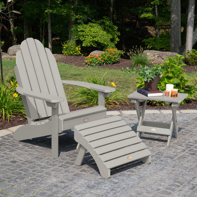 Essential Adirondack Chair with Ottoman & Folding Side Table Adirondack Chairs ELK OUTDOORS® 
