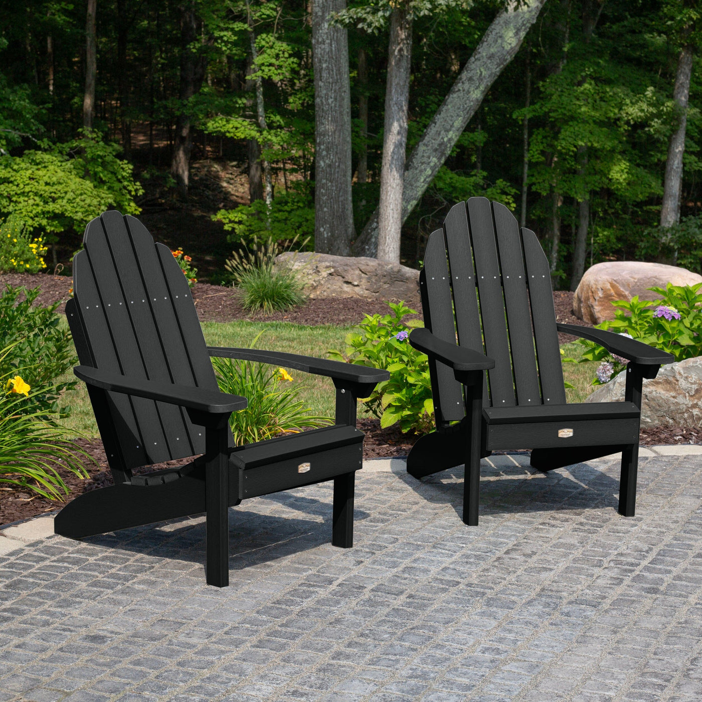 Set of 2 Essential Adirondack Chairs Kitted Sets ELK OUTDOORS® 