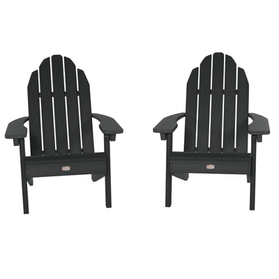 Set of 2 Essential Adirondack Chairs Kitted Sets ELK OUTDOORS® Abyss 