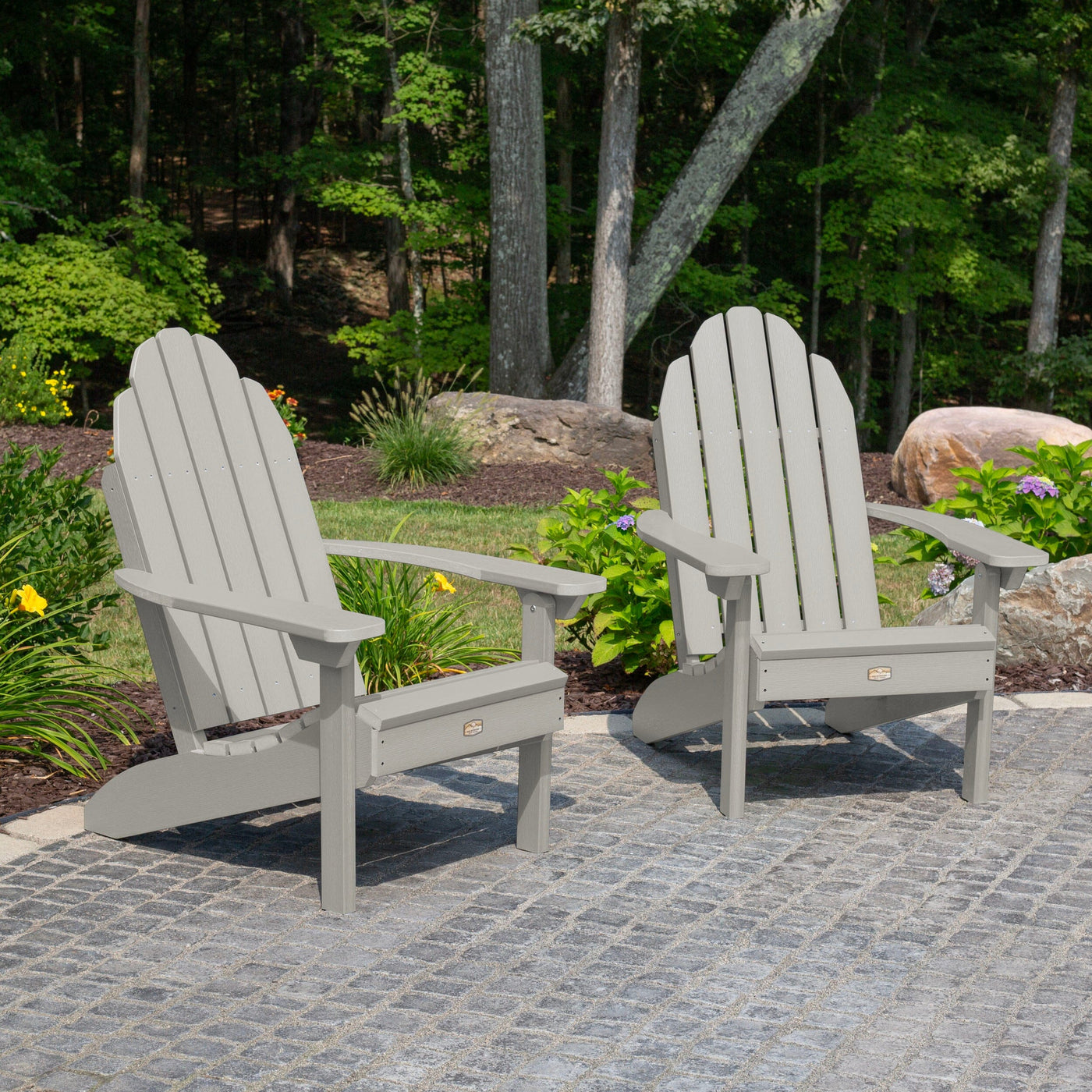 Set of 2 Essential Adirondack Chairs Kitted Sets ELK OUTDOORS® 