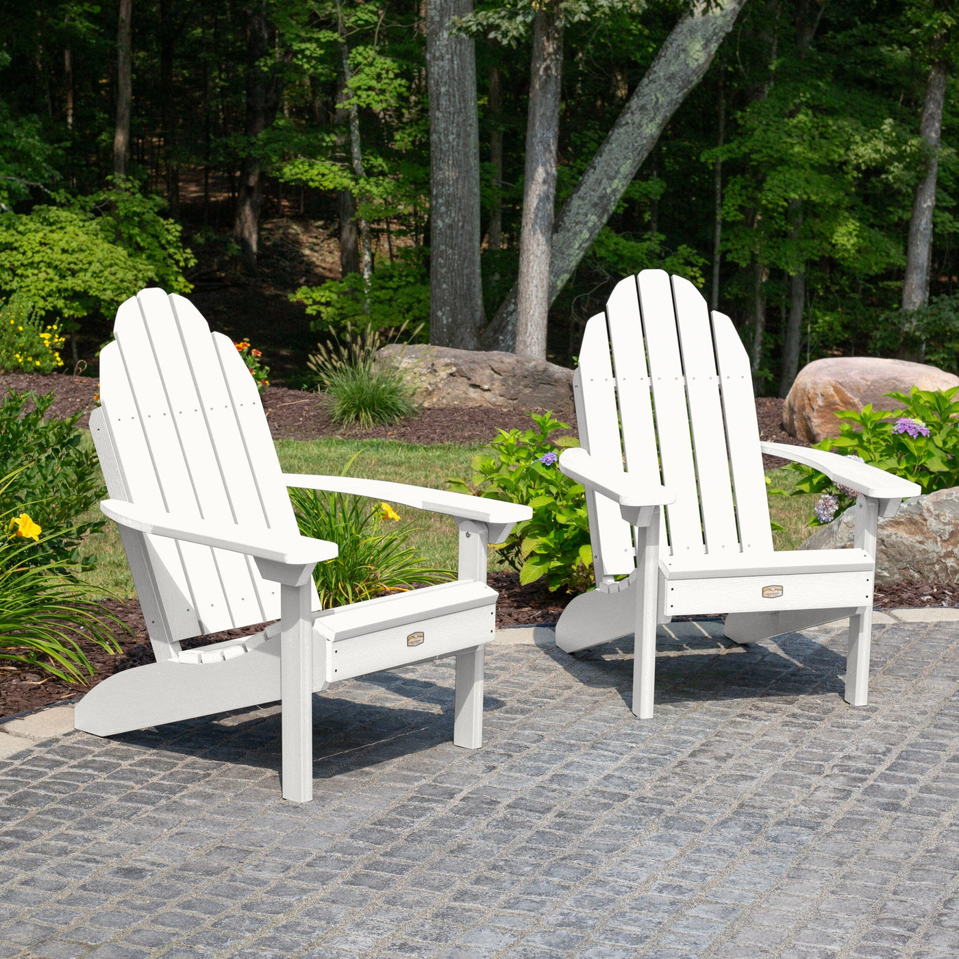 Set of 2 Essential Adirondack Chairs Kitted Sets ELK OUTDOORS® 