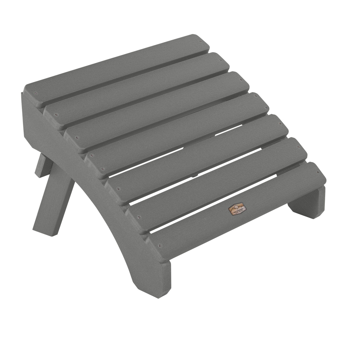 The Essential Folding Ottoman Ottoman ELK OUTDOORS® Gray 
