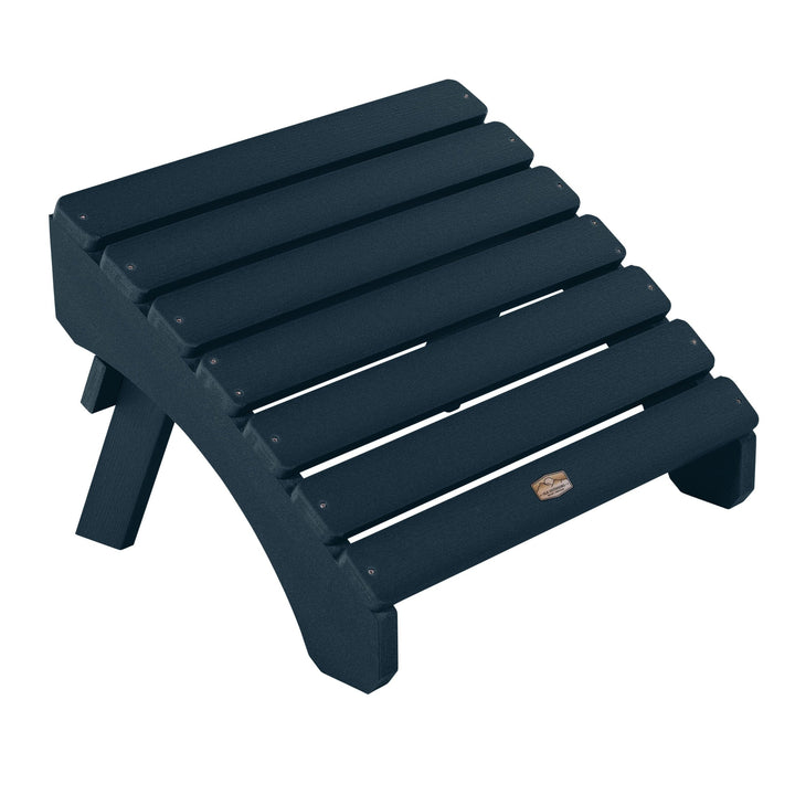 The Essential Folding Ottoman Ottoman ELK OUTDOORS® Federal Blue 