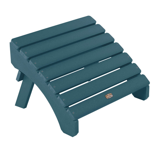 The Essential Folding Ottoman Ottoman ELK OUTDOORS® Nantucket Blue 