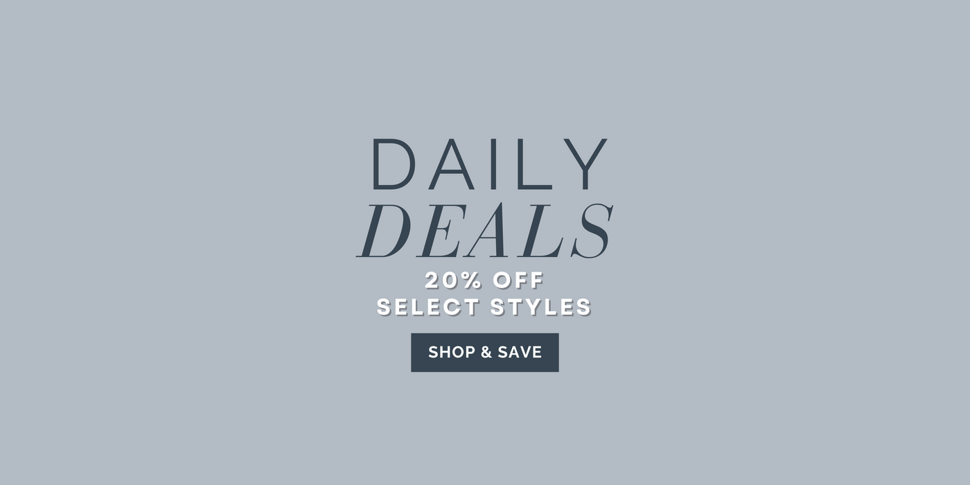 Promotional text for daily deals with a discount offer on a light gray background