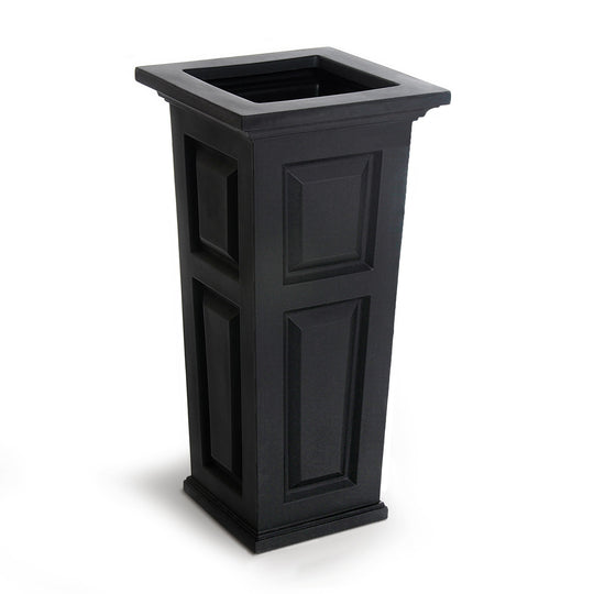 Windsor Tall Outdoor Planter Highwood USA Coal 
