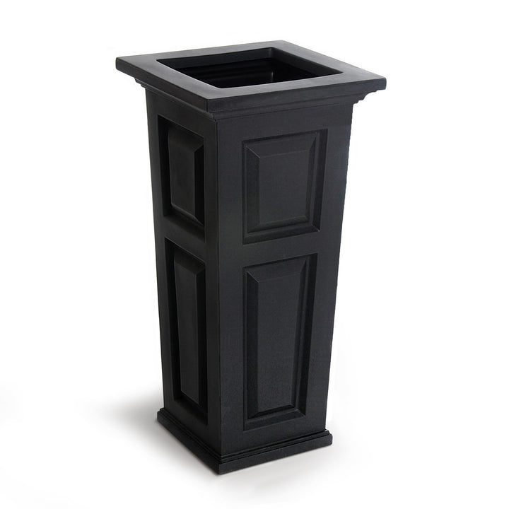 Windsor Tall Outdoor Planter Highwood USA Coal 