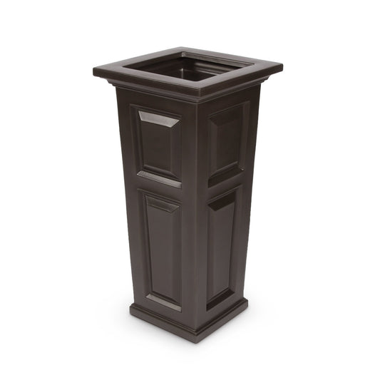 Windsor Tall Outdoor Planter Highwood USA Chestnut 