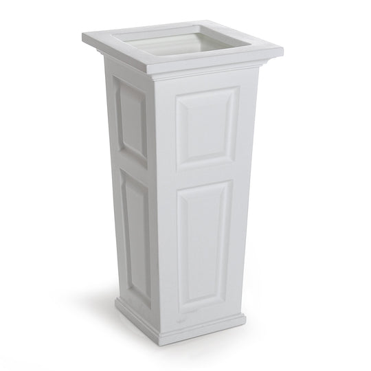 Windsor Tall Outdoor Planter Highwood USA Chalk 