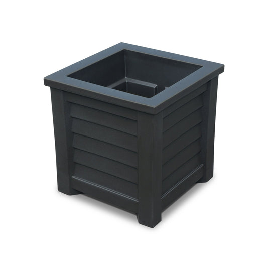 Harlowe 16” x 16” Outdoor Planter Highwood USA Coal 
