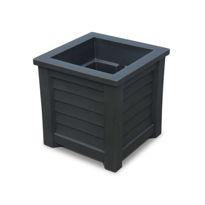 Harlowe 16” x 16” Outdoor Planter Highwood USA Coal 