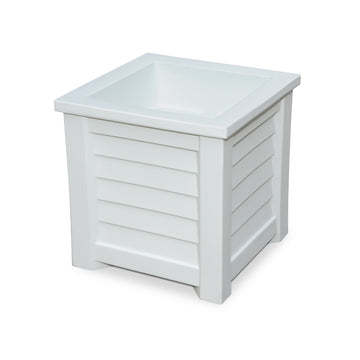Harlowe 16” x 16” Outdoor Planter Highwood USA Chalk 