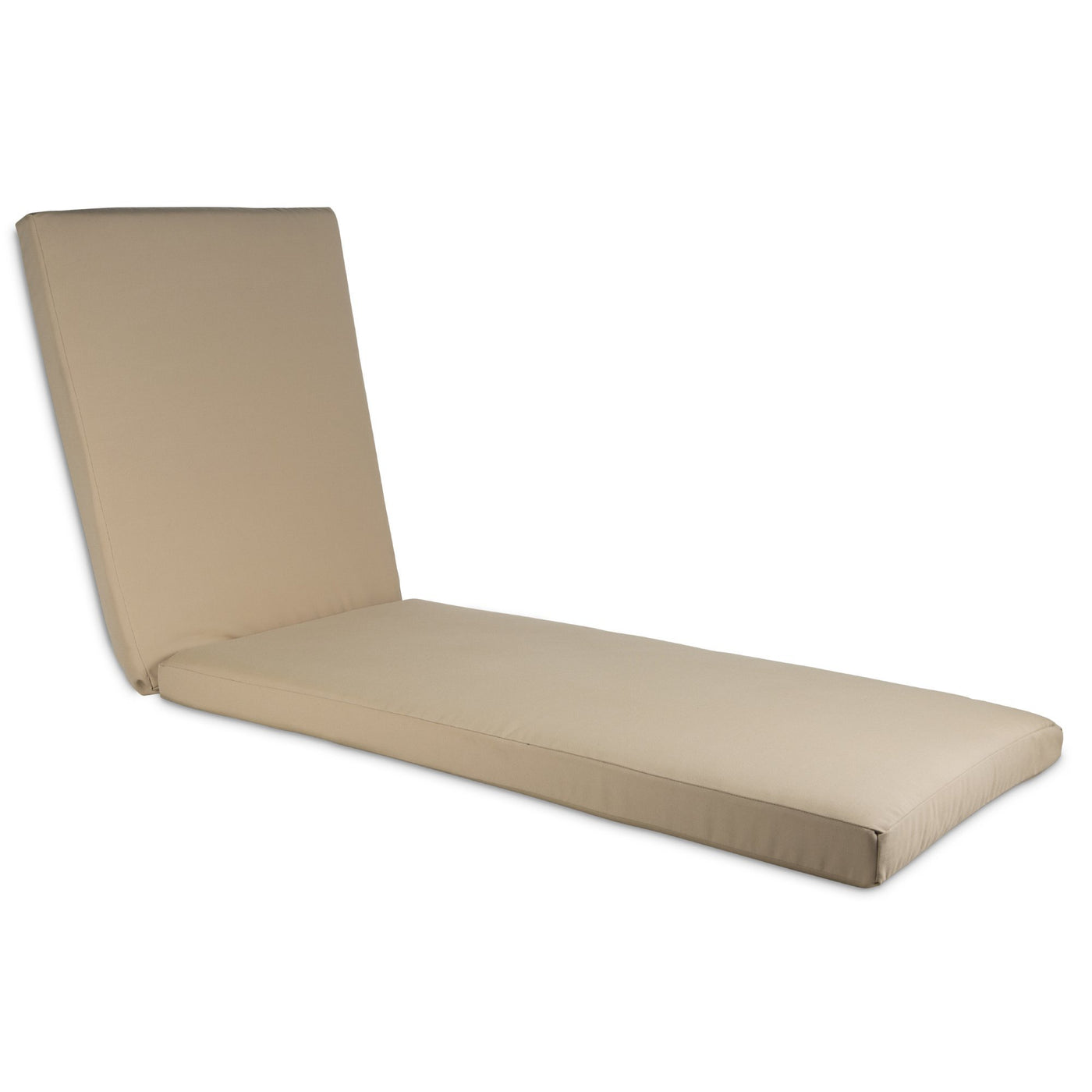 CLOSEOUT Chaise Lounge 77 x 24 x 3 Water Resistant Outdoor Hinged Cushion Highwood USA Driftwood 