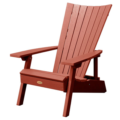 Manhattan Beach Adirondack Chair Adirondack Chairs Highwood USA Rustic Red 