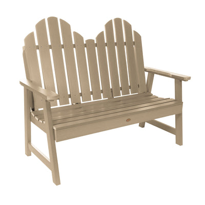 Classic Westport 4ft Outdoor Garden Bench Highwood USA Tuscan Taupe 