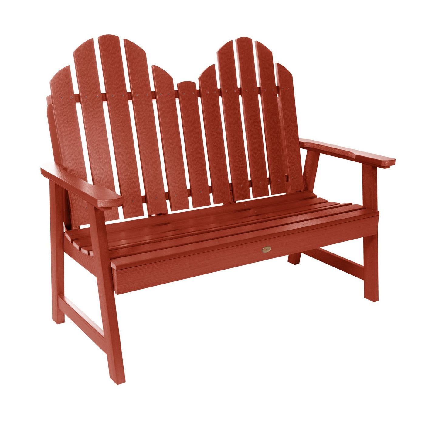 Classic Westport 4ft Outdoor Garden Bench Highwood USA Rustic Red 