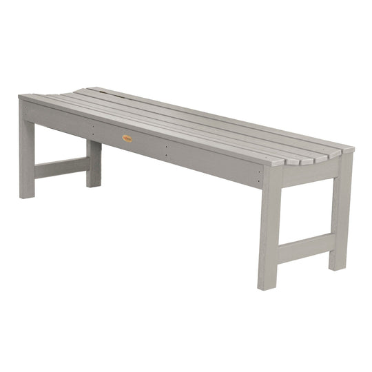Lehigh Picnic Bench - 5ft Bench Highwood USA Harbor Gray 