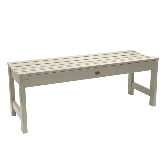 Refurbished Lehigh Picnic Bench - 4ft BenchSwing Highwood USA Whitewash 