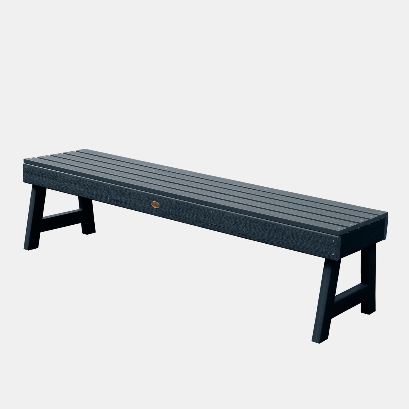 Weatherly Picnic Backless Bench - 5ft BenchSwing Highwood USA Federal Blue 