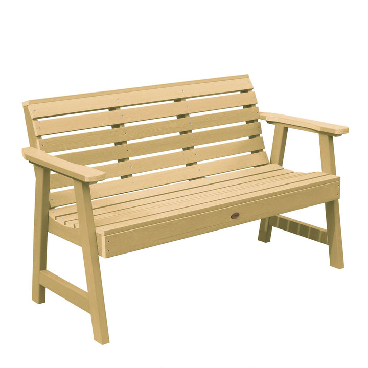 Refurbished 4ft Weatherly Garden Bench Highwood USA 