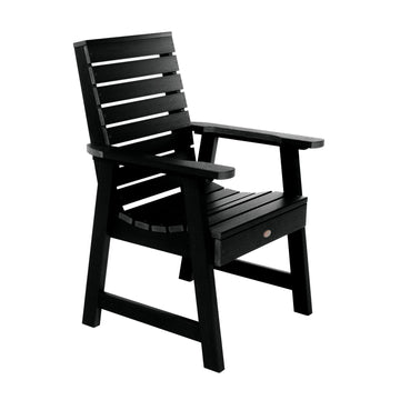 Refurbished Weatherly Armchair - Dining Dining Highwood USA Black 