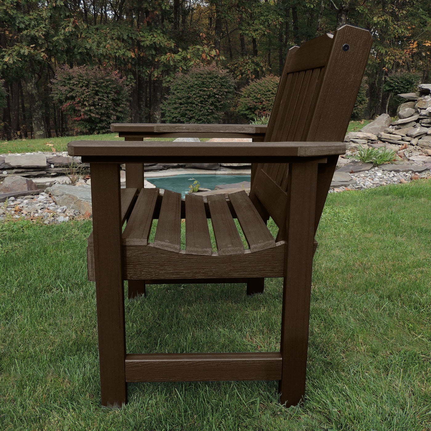 Chair in outdoor setting