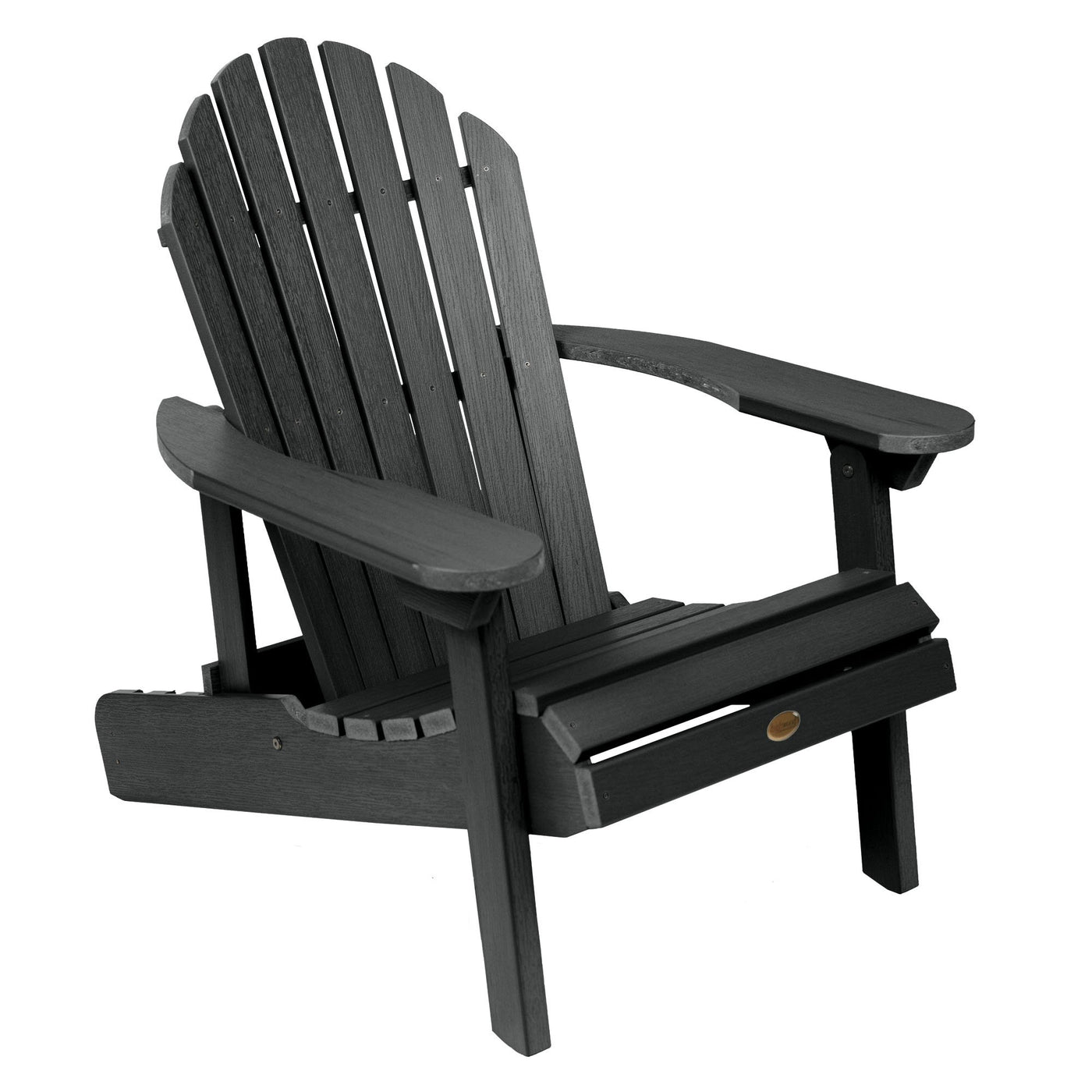 Hamilton Folding & Reclining Adirondack Chair Adirondack Chairs Highwood USA Black 