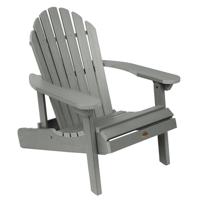 Hamilton Folding & Reclining Adirondack Chair Adirondack Chairs Highwood USA Coastal Teak 