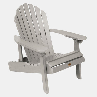 Hamilton Folding & Reclining Adirondack Chair Adirondack Chairs Highwood USA Harbor Gray 