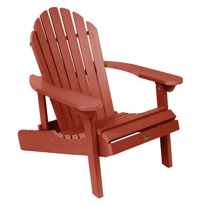 Hamilton Folding & Reclining Adirondack Chair Adirondack Chairs Highwood USA Rustic Red 