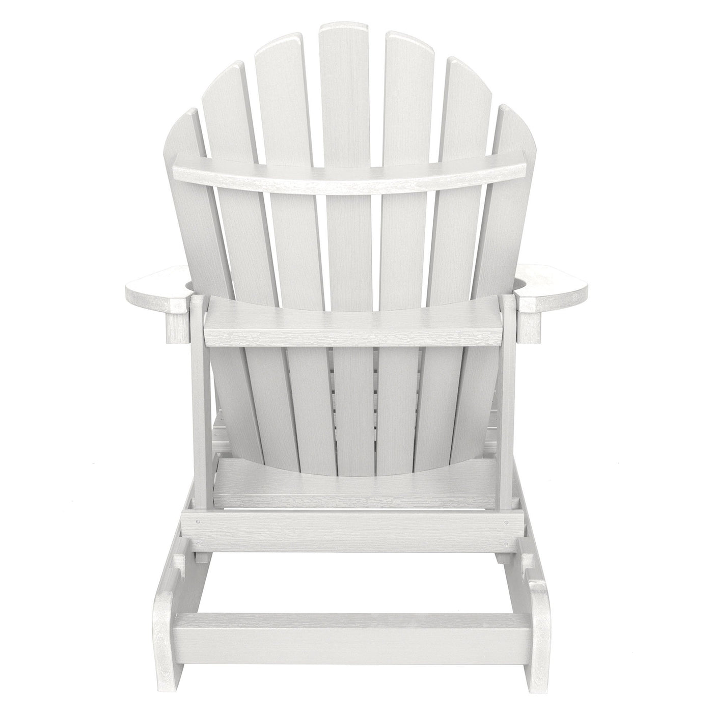 Back view of Hamilton Adirondack chair in White