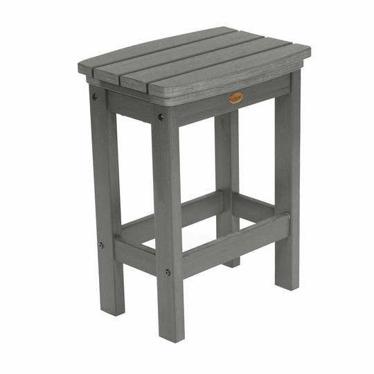 Refurbished Lehigh Counter Height Stool Dining Highwood USA Coastal Teak 