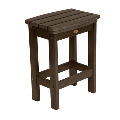 Lehigh counter height stool in Weathered Acorn