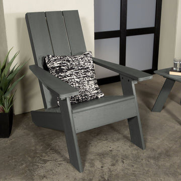 Refurbished Barcelona Modern Adirondack Chair Highwood USA 