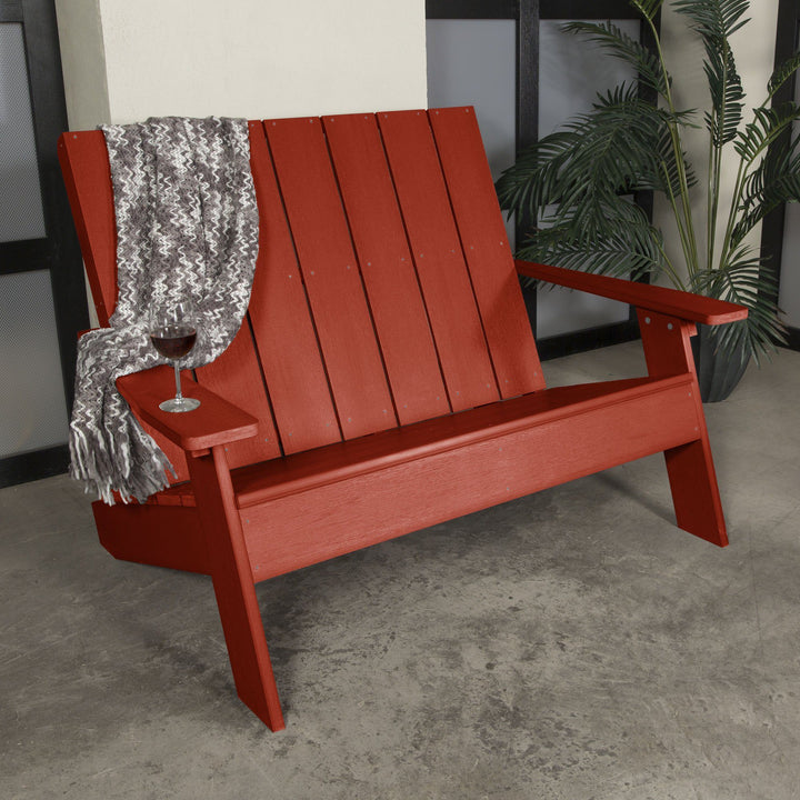 Refurbished Italica Modern Double Wide Adirondack Chair Highwood USA 