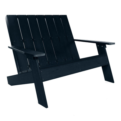 Refurbished Italica Modern Double Wide Adirondack Chair Highwood USA Federal Blue 