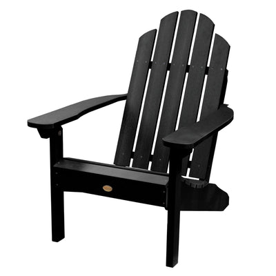 Classic Westport Adirondack Chair Highwood USA Black 