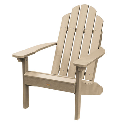 Refurbished Classic Westport Adirondack Chair Highwood USA Tuscan Taupe 