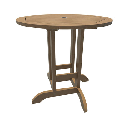 Round 36in Diameter Dining Table - Counter Height Dining Highwood USA Toffee 