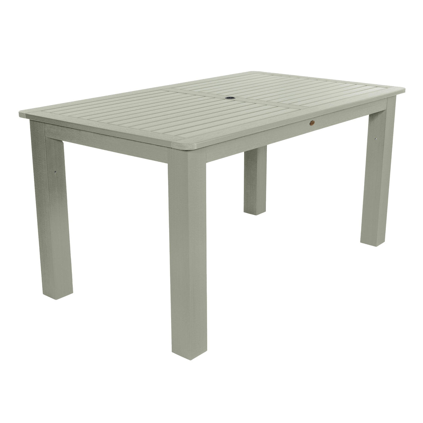 Rectangular 42in x 72in Outdoor Dining Table - Counter Height Dining Highwood USA Eucalyptus 