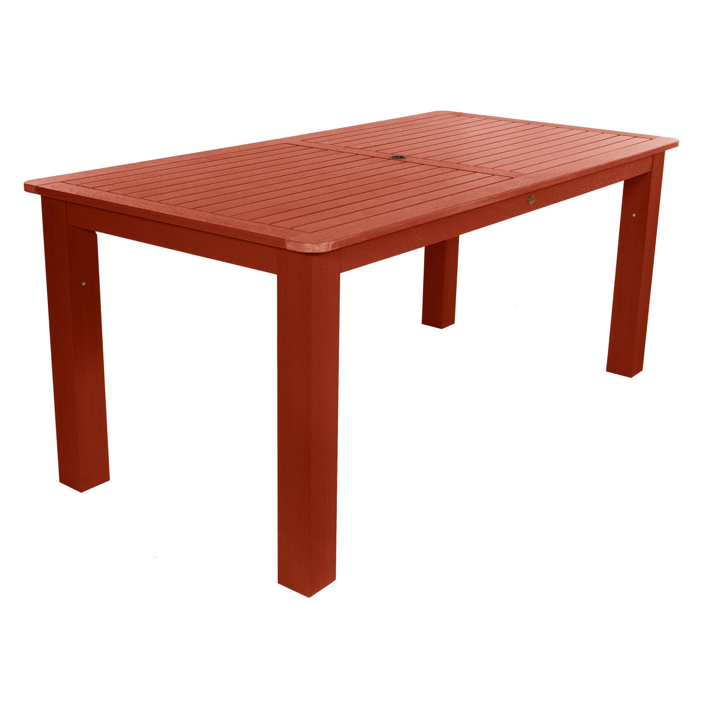 Rectangular 42in x 84in Oversized Dining Table - Counter Height Dining Highwood USA Rustic Red 