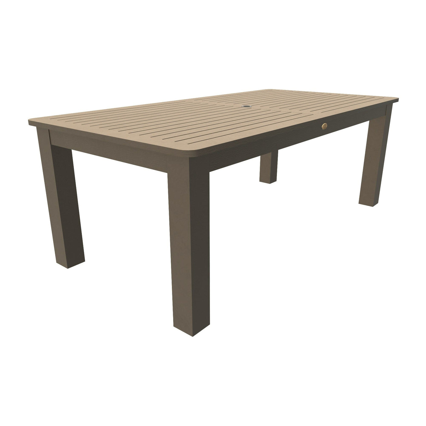 Rectangular 42in x 84in Oversized Dining Table - Counter Height Dining Highwood USA Woodland Brown 