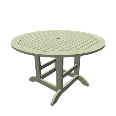 Round 48in Diameter Dining Table - Dining Height Dining Highwood USA Eucalyptus 