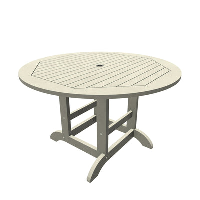 Round 48in Diameter Dining Table - Dining Height Dining Highwood USA Harbor Gray 