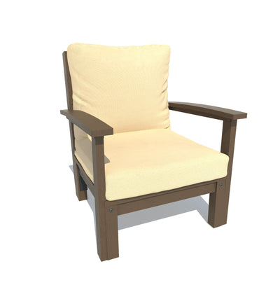 Bespoke Deep Seating: Chair Deep Seating Highwood USA Dune / Weathered Acorn 