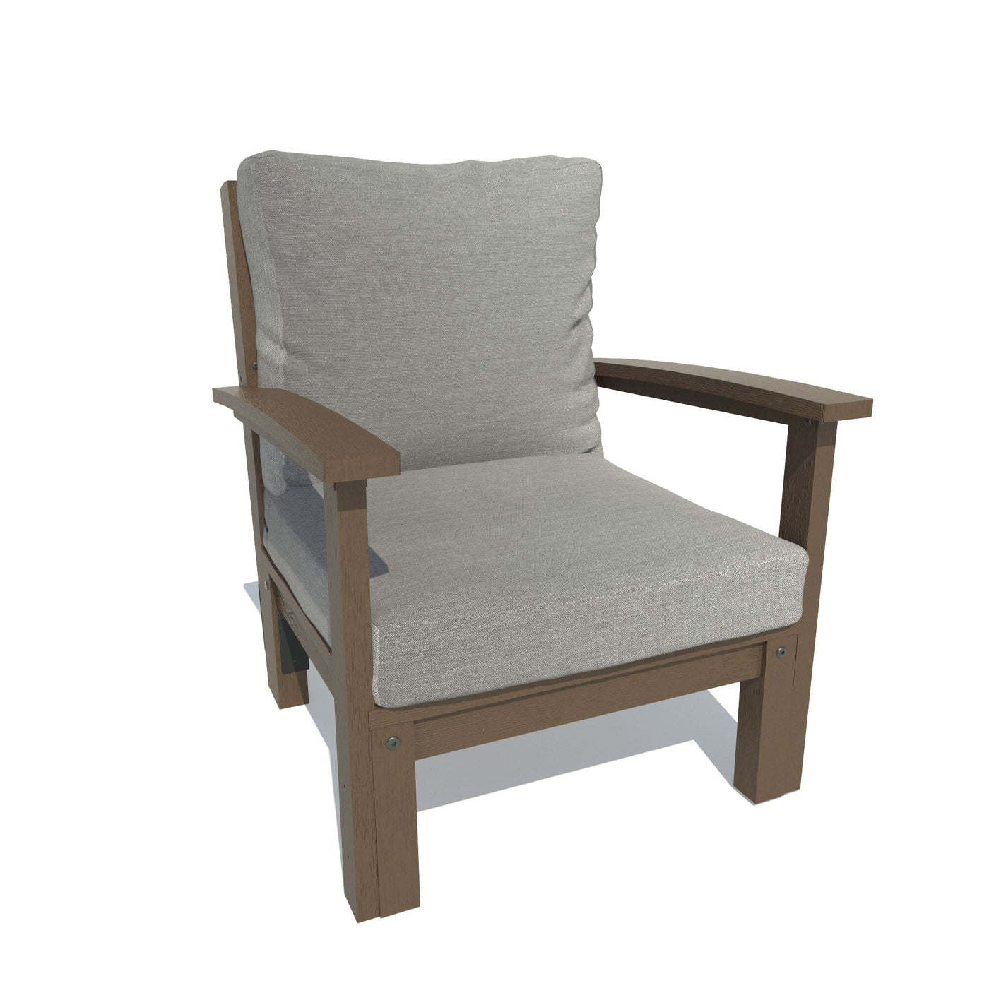 Bespoke Deep Seating: Chair Deep Seating Highwood USA Stone Gray / Weathered Acorn 