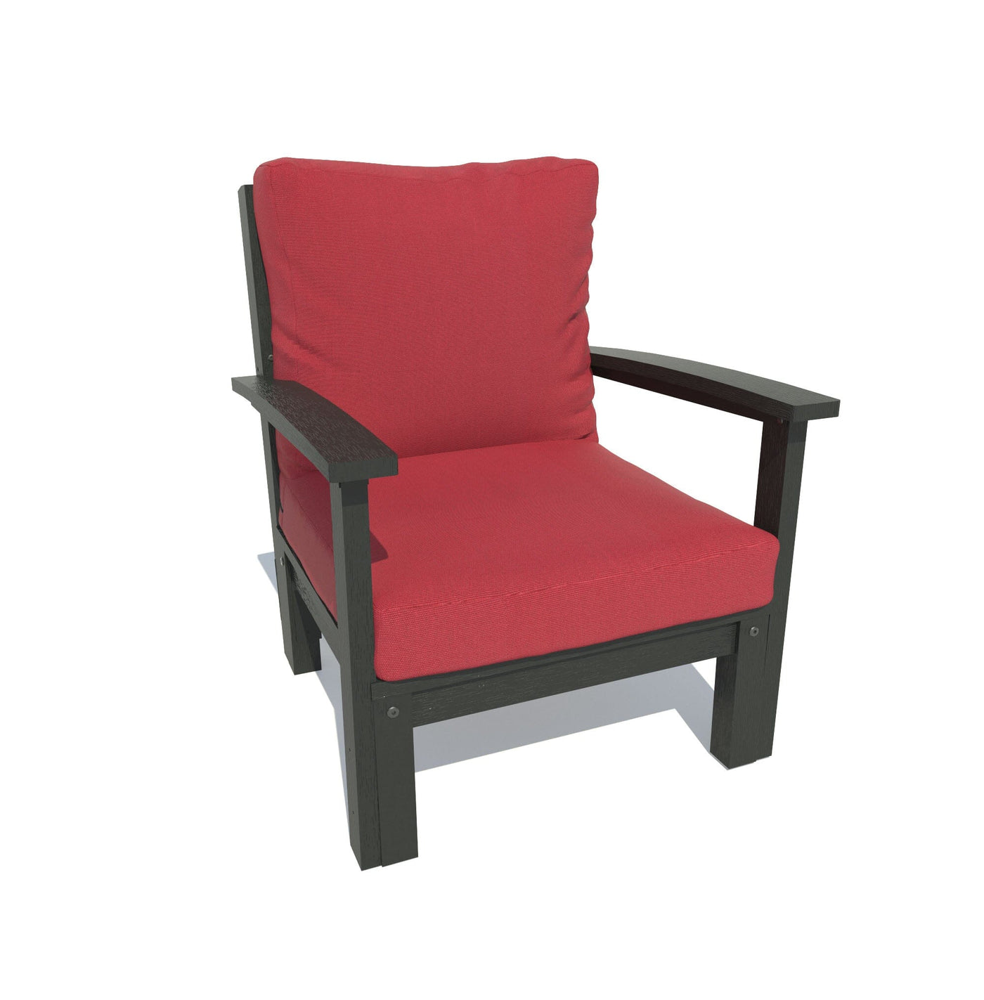 Bespoke Deep Seating: Chair Deep Seating Highwood USA Firecracker Red / Black 