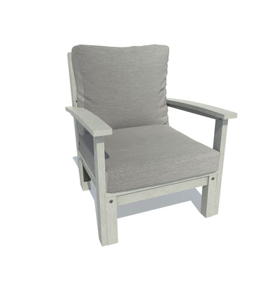 Bespoke Deep Seating: Chair Deep Seating Highwood USA Stone Gray / Coastal Teak 